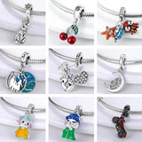 925 Silver Lucky Summer Charm Bracelet for Women