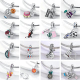 925 Silver Lucky Summer Charm Bracelet for Women