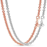 925 Sterling Silver Cable Chain Necklace for DIY Bracelet