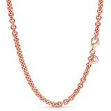 925 Sterling Silver Cable Chain Necklace for DIY Bracelet
