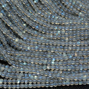 Labradorite Loose Round Beads 4mm