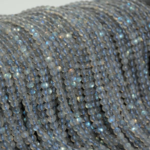 Labradorite Loose Round Beads 4mm