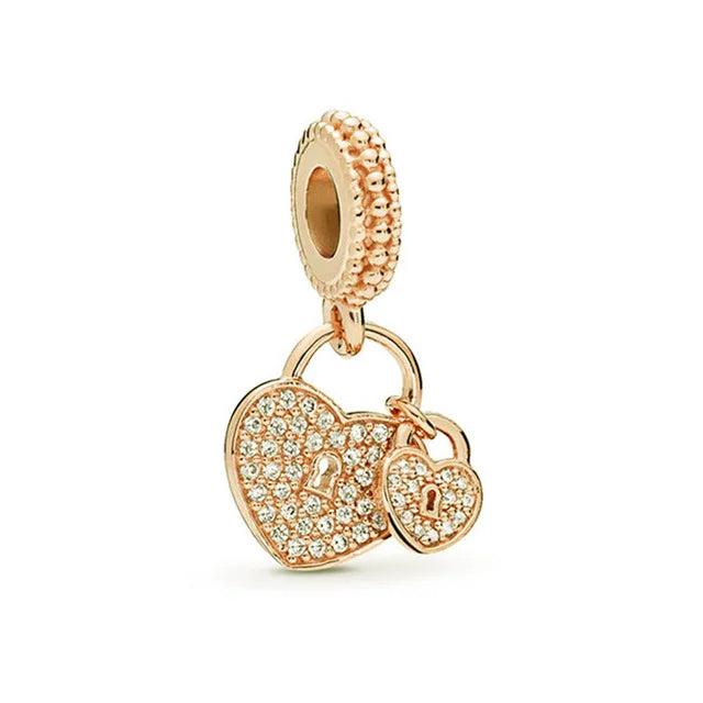 925 Silver Family Tree Dangle Charm for Bracelet