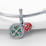 925 Silver Leaf Charm for 3mm Bracelet, Ladies Gift