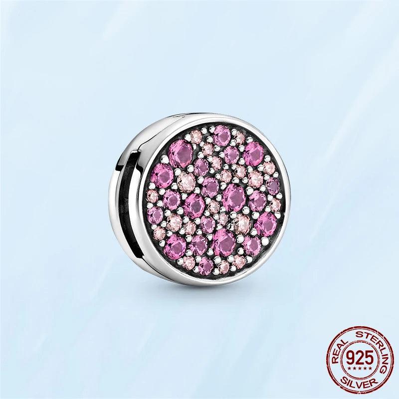 925 Silver Butterfly Heart Circle Clip Reflexions Beads