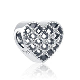 925 Silver Dog MOM Crown Charm Beads Fit Pendant Bracelet
