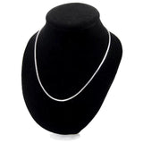 Unisex Silver Snake Chain Necklace 925 Sterling 2.4MM Wedding Gift