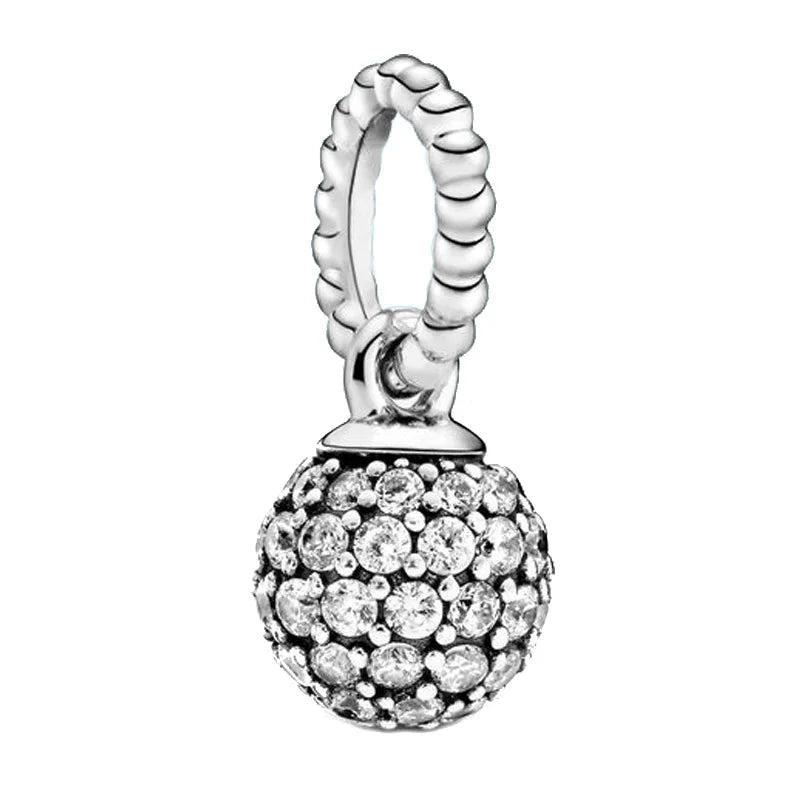 925 Silver Metal Beads My Wife Always Heart Dangle Charm