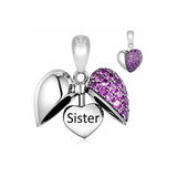 925 Silver Moon Star Safety Chain DIY Beads Fit Charms Bracelet