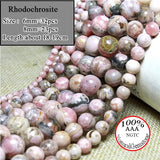 Gemstone Round Stone Beads For Jewelry Making DIY Bracelet