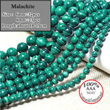 Gemstone Round Stone Beads For Jewelry Making DIY Bracelet