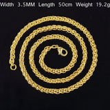 18KT Thick Chain Necklace for European Party Gift