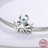 925 Silver Pave Monkey Charm Beads for Bracelet Bangle