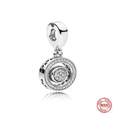 Silver Poker Crown Pet Mom Charms for DIY Bracelet Jewelry