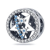 925 Silver Prata Pendant Amulet Charm Fits Bracelet DIY Jewelry Gift