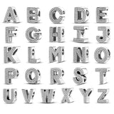 925 Silver Charm Letter Constellations Beads for Bracelet Necklace