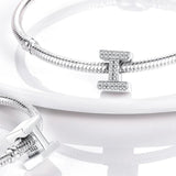 925 Silver Charm Letter Constellations Beads for Bracelet Necklace
