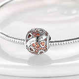 925 Silver Charm Letter Constellations Beads for Bracelet Necklace