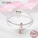 925 Sterling Silver Plata Charms Beads for Jewelry Making