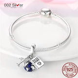 925 Sterling Silver Plata Charms Beads for Jewelry Making