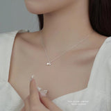 925 Silver Fresh Water Pearl Cherry Pendant Necklace for Women
