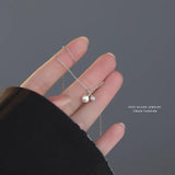925 Silver Fresh Water Pearl Cherry Pendant Necklace for Women