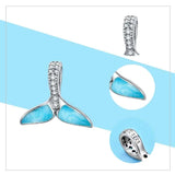 925 Silver Flower Cat Charm Bead for Bracelet