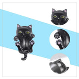 925 Silver Flower Cat Charm Bead for Bracelet
