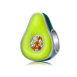 925 Silver Rainbow Easter Egg Enamel Bead Charm Bracelet Pendant CTC223