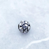 925 Silver Skull Bead Europe Skeleton Charm
