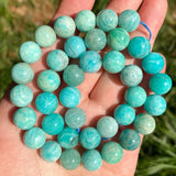 Amazonite Stone Beads 6-10mm Round Spacer Gem Beads 15 Inch