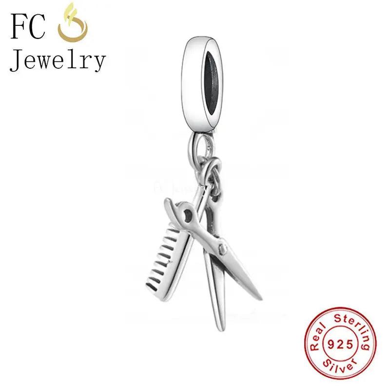 925 Silver Pan Charms Bracelet for Hobbyists