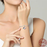 925 Silver Camera Three-piece Suit Charm Pendant