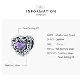 925 Silver Heart Flowers Butterfly Charms Pendant for Bracelets Women