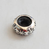 925 Silver Spacer Stopper Bead Charms for 3mm Bracelet