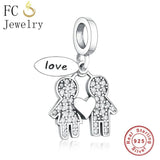 925 Silver Enamel Sea Mickey Cross Ring Coffee Cup Beads DIY Berloque