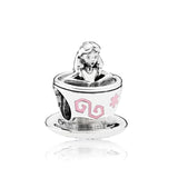 Logo Charms Silver 925 Pendant For Women Jewelry Making
