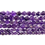 Amethyst Faceted Round Spacer Beads for DIY Jewelry Making