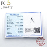 925 Sterling Silver A-Z Alphabet Letter Beads DIY Berloque
