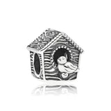 925 Sterling Silver Chinese Charms Heart Collection for Jewelry Making