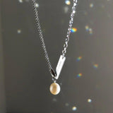 925 Sterling Silver Freshwater Pearl Necklace