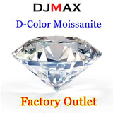 Certified D VVS1 Moissanite Loose Stone Jewelry Accessory