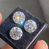 Certified D VVS1 Moissanite Loose Stone Jewelry Accessory
