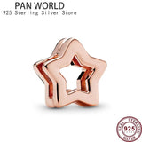 925 Silver Eternal Love Shining Crown Clip for Women's Watch Bracelet