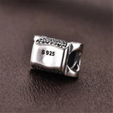 Bear's Paw Crystal Bead Charm for Bracelet Bangle DIY Jewelry