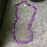 Natural Amethyst Choker Necklace for Women