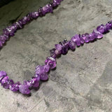 Natural Amethyst Choker Necklace for Women