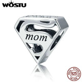 925 Silver Heart Charms Pendant for Bracelet DIY Jewelry Gift