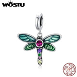 925 Sterling Silver Ladybug Insect Cat Charms Pendant for Bracelets DIY Jewelry