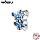 925 Sterling Silver Ladybug Insect Cat Charms Pendant for Bracelets DIY Jewelry